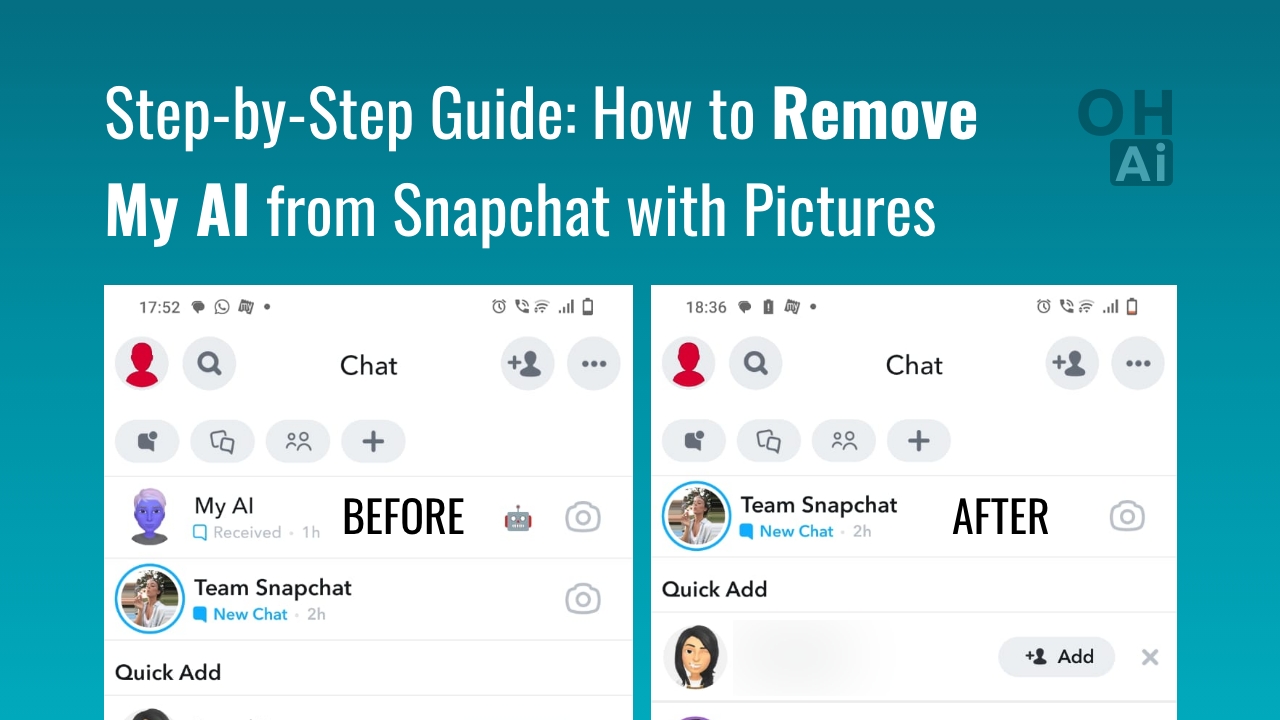 How to Remove My AI from Snapchat with Pictures