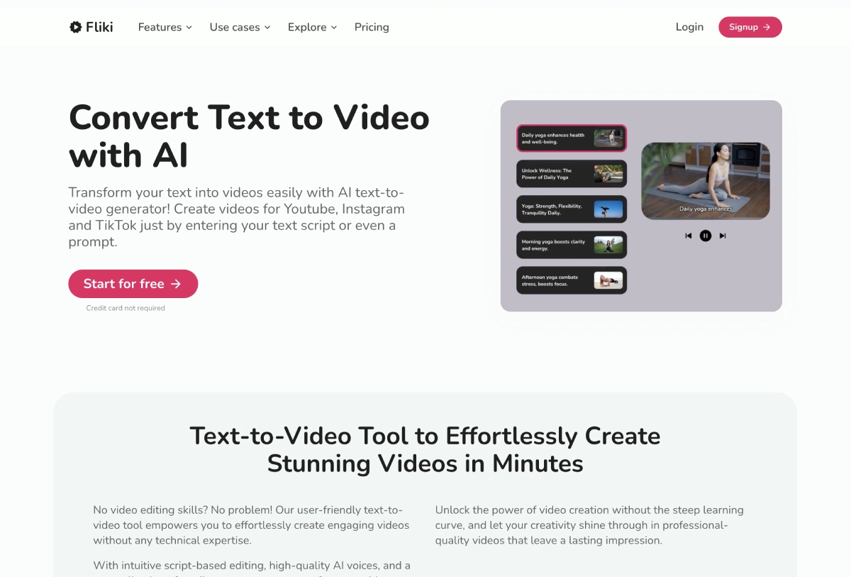 Fliki ai Text to Video AI Tool Review- Create Videos Easily