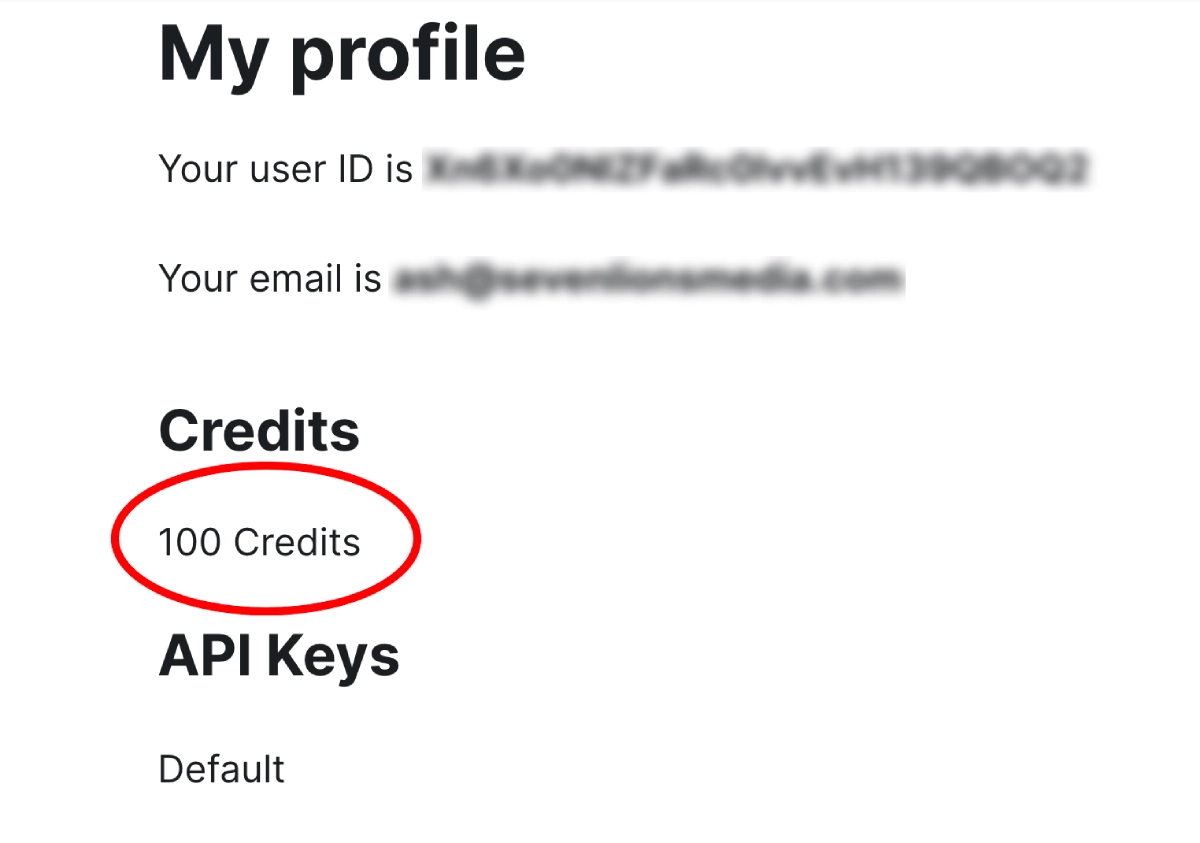 How to Claim Clipdrop Free API Credits step 3