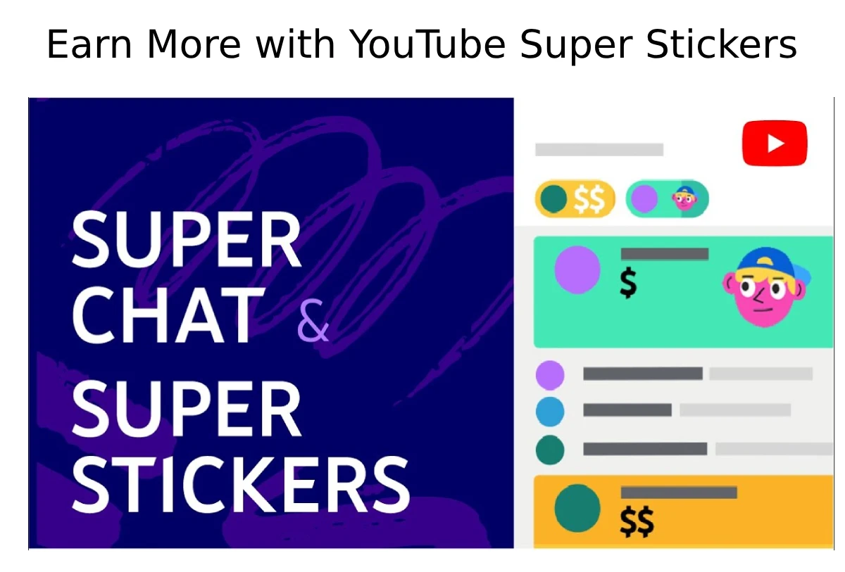 youtube Super Stickers & Brand Deals Boost Your Earnings